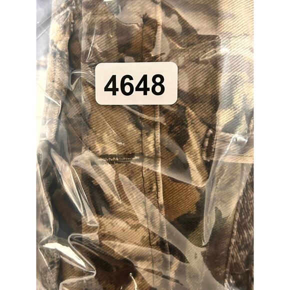 Mossy Oak Pants Mens Large Brown Camo Cargo Pockets Relaxed Grunge Hunt Outdoors - Picture 8 of 8